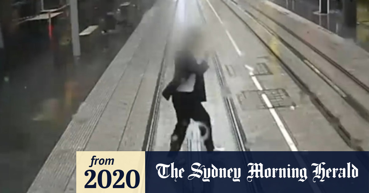 Video Footage shows shocking close calls with Sydney trams